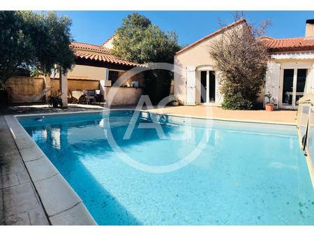 saint esteve - villa t6 de 198m2 avec jardin et piscine + un studio indépendant