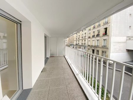 paris xiv - beau studio de 28 m² - balcon - plaisance