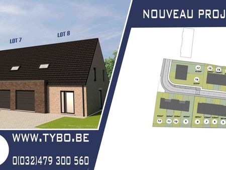 nouveau lotissement de 20 maisons à herseaux à partir de € 301.943 (10047n4) - tybo | logi