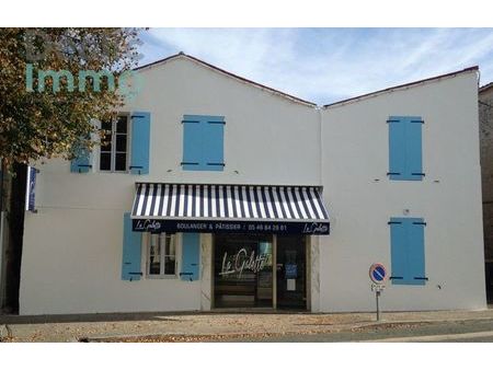 vente immeuble 268 m² saint-agnant (17620)