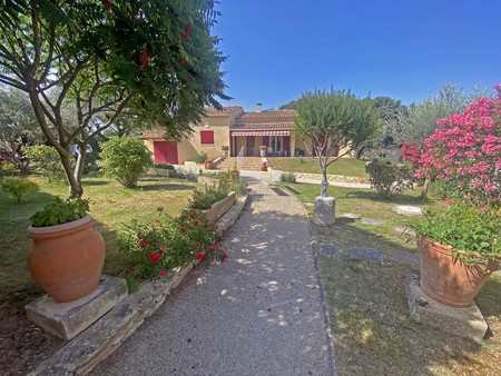 villa à vendre avec belle vue  provence  sainte cécile les vignes  terrain oliviers et chê