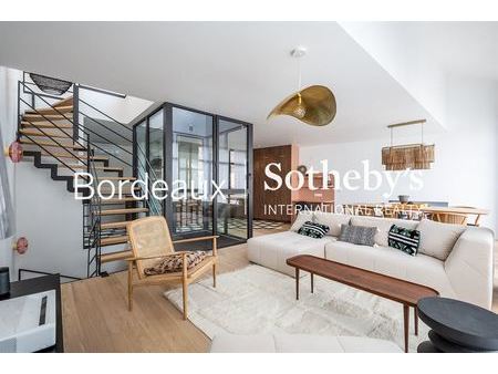 bordeaux - chartrons - appartement/loft terrasse - 172 m² - 4 chambres - ascenseur - garag