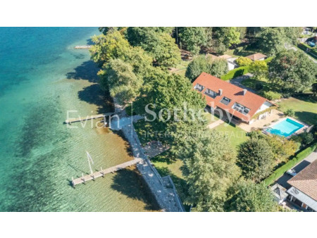 maison de prestige en vente à sciez : sciez  villa pieds dans l'eau d'environ 346 m² hab a