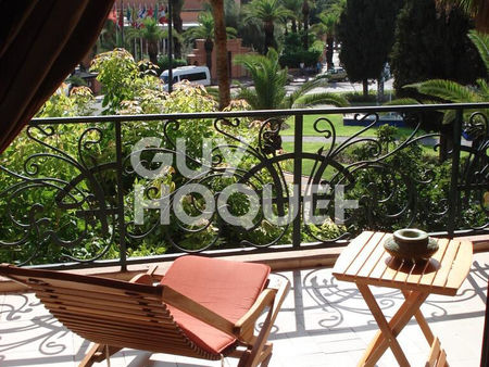 achat/vente d'un appartement avec terrasse à l'hivernage marrakech