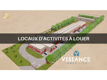 (26) - chabeuil - a louer  local d'activité neuf 200 m2