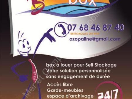 location garage box et parking à bretignolles-sur-mer (85470) : à louer / 12m² bretignolle