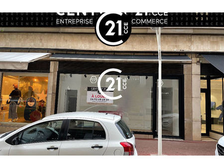 location commerce 100 m² cannes (06400)