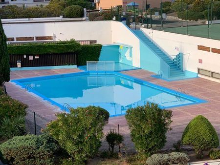 cap d’agde f2 + mezz location du 05 septembre 2022 au 25 juin 2023 piscine tennis vue mer