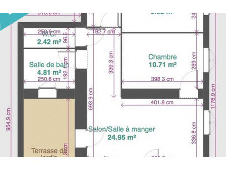 vente appartement 4 pièces 67 m² entrecasteaux (83570)