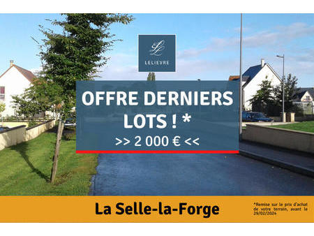 vente terrain à la selle-la-forge (61100) : à vendre / 1014m² la selle-la-forge