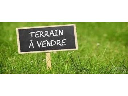 vente terrain 545 m²