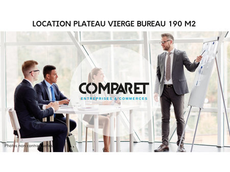 location plateau bureau à aménager - voglans 190 m2