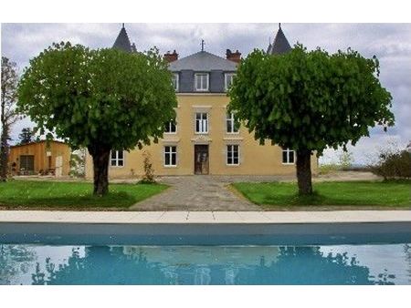 vente maison 10 pièces 750 m² châteauneuf-la-forêt (87130)
