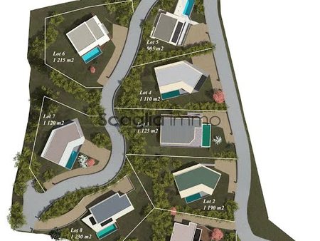 vente terrain 905 m² à porticcio (20166)