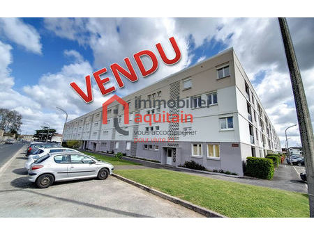 vente appartement 3 pièces 62 m² libourne (33500)
