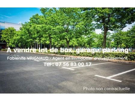 vente parking 12 m² bailly-romainvilliers (77700)