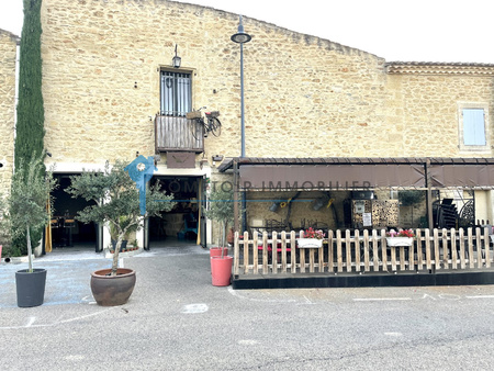 a vendre aigues vives gard 30 restaurant fonds de commerce rénové en 2019 de 255 m2 avec t