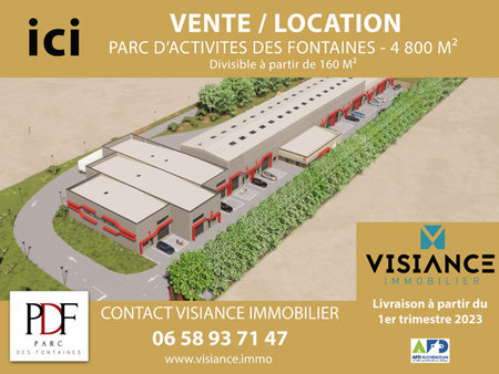 (26) aéroport valence chabeuil - entrepôt projet neuf 268 m²