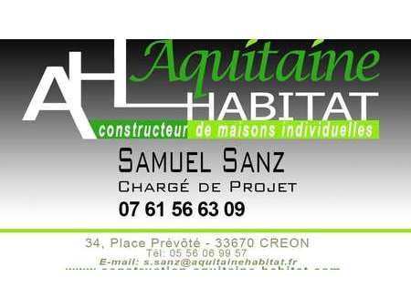 vente maison à construire 4 pièces 100 m² tabanac (33550)