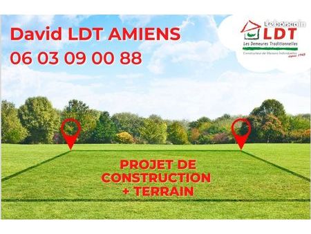 terrain 320 m² ailly sur somme