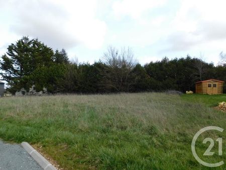 terrain à vendre - 846 m2 - st vaize - 17 - poitou-charentes