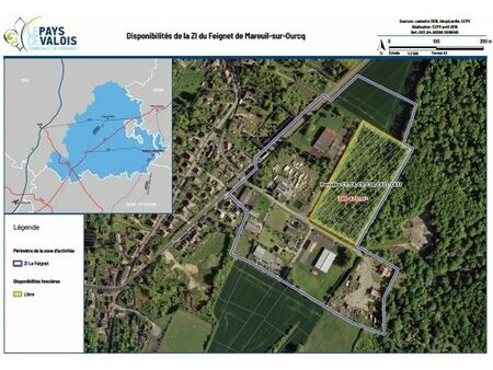 terrain en vente de 30 000 m² à mareuil-sur-ourcq - 60890