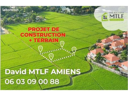 terrain 321 m² ailly sur somme