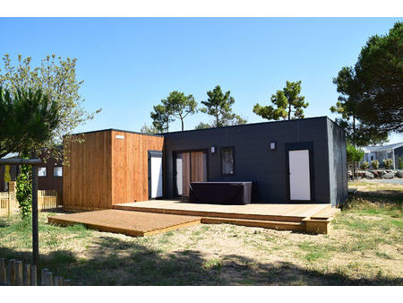 maison à ossature bois de 50 m2 idéale pour la location saisonnière