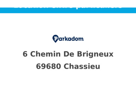 location parking chassieu (69680)