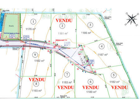 lotissement limendous 1176 m2 - limendous