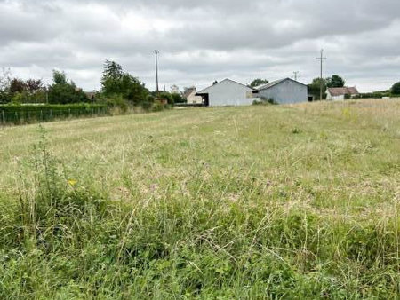 terrain a batir a st benoit sur loire dans une rue calme et