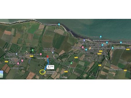 terrain a batir - 337 m² - tracy-sur-mer