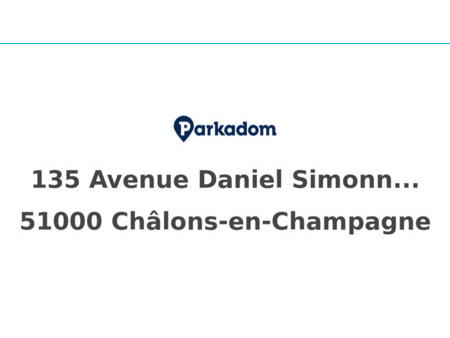 location parking châlons-en-champagne (51000)