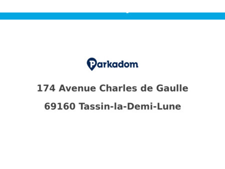 location parking tassin-la-demi-lune (69160)