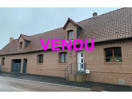 vente maison 8 pièces 230 m² avesnes-le-comte (62810)