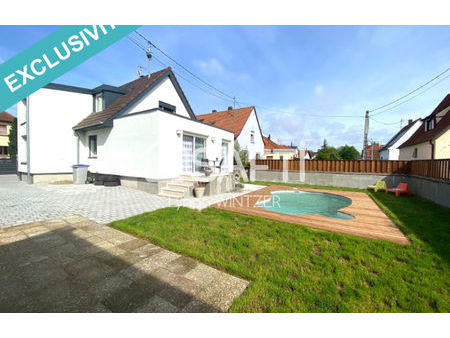 vente maison 5 pièces 130 m² fegersheim (67640)