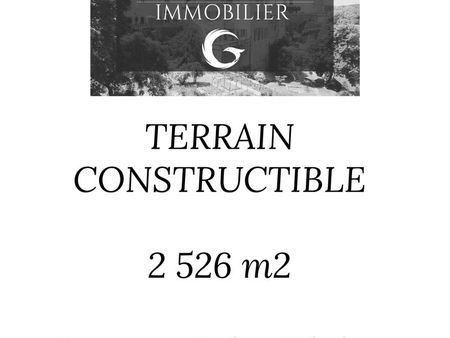 terrain 2526 m² paussac-et-saint-vivien