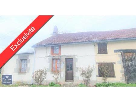 vente maison saint-silvain-montaigut (23320) 4 pièces 80m²  45 000€