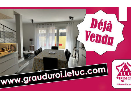 vente maison 4 pièces 77 m² le grau-du-roi (30240)