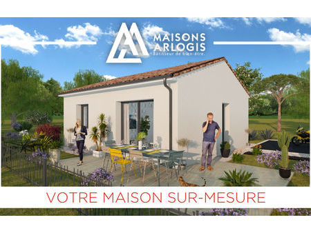vente maison à construire 3 pièces 46 m² saint-marcel-lès-sauzet (26740)