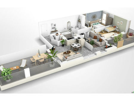 vente appartement 4 pièces 84 m² montmélian (73800)