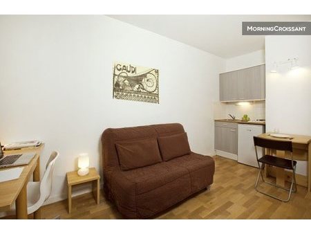 location meublée appartement 1 pièce 19 m²