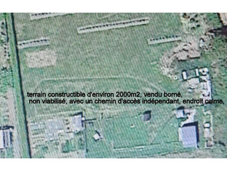 vente terrain 1800 m² saint-fiacre (22720)