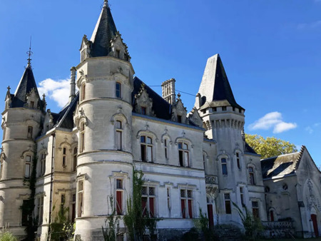 château en vente à barbezieux-saint-hilaire : fort potentiel pour cet ensemble immobilier 