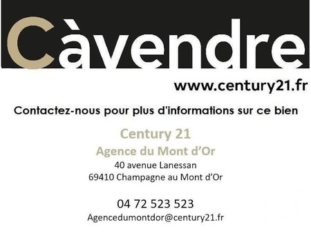 vente maison 6 pièces 157.46 m² à champagne-au-mont-d'or (69410)
