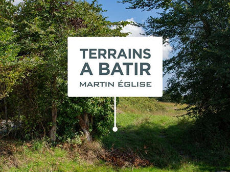 vente terrain à martin-église (76370) : à vendre / 630m² martin-église