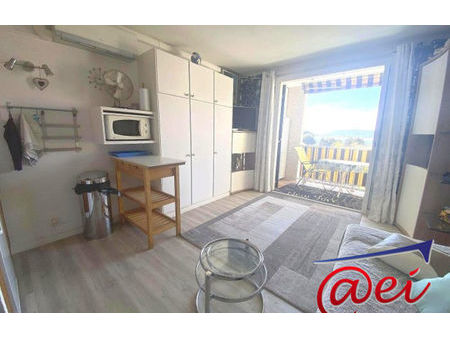 vente appartement 1 pièce 24 m² saint-cyr-sur-mer (83270)