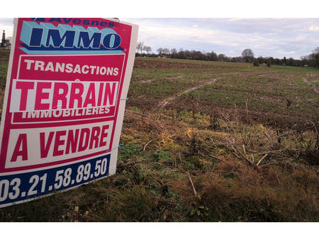 vente terrain 1000 m² aubigny-en-artois (62690)