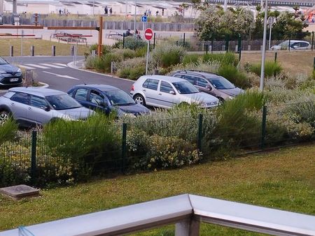 appartement f2 à vendre face mer en residence sécurisée avec parking sous sol inclus dans 