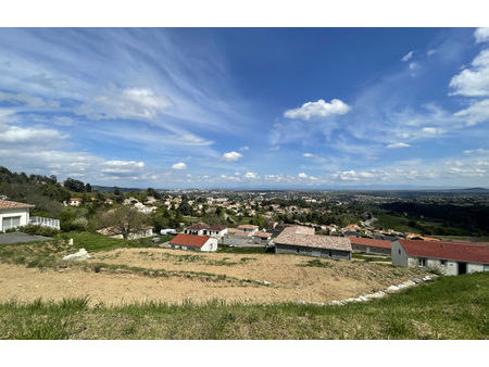 vente terrain 1137 m² annonay (07100)